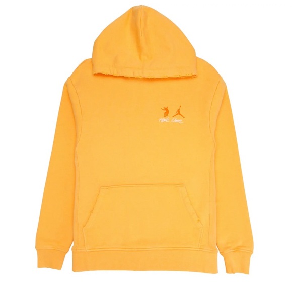 Union x Jordan Pullover Hoodie Dark Yellow Size XL BNWT DJ9524-771 - Picture 1 of 2